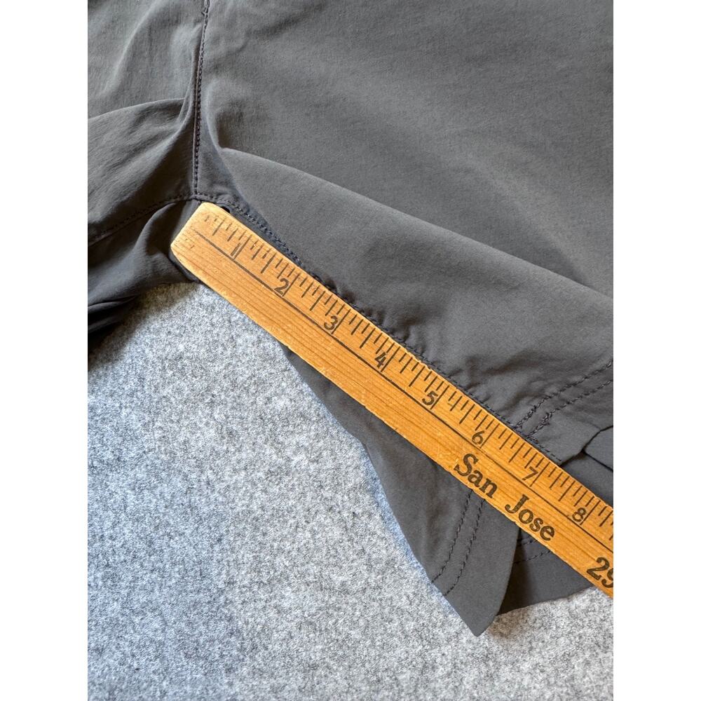 Eddie Bauer Womens 6 Gray Hiking Shorts Stretch Nylon Outdoor Trail - Picture 7 of 11